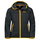 Jack Wolfskin Softshelljacke Fourwinds (wind-& wasserabweisend) grau/gelb Kinder